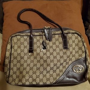 Vintage Gucci Britt Medium Boston Bag